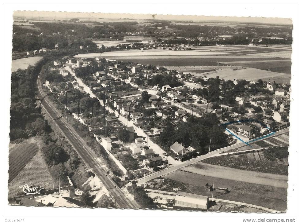 Saint-Ouen-l'Aumone (95) : Vue Aérienne Au Niveau Du Nouveau Lotissement Du Parc De Maubuisson En 1959 (animée) - Saint-Ouen-l'Aumône