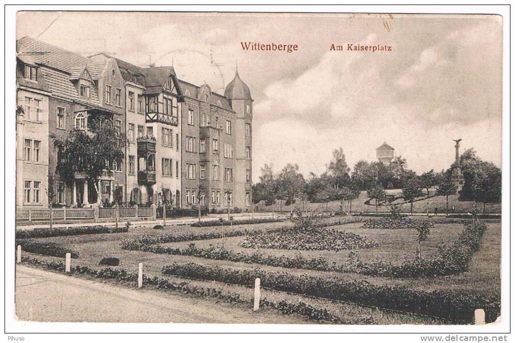 D3279    WITTENBERGE : Am Kaiserplatz - Wittenberge