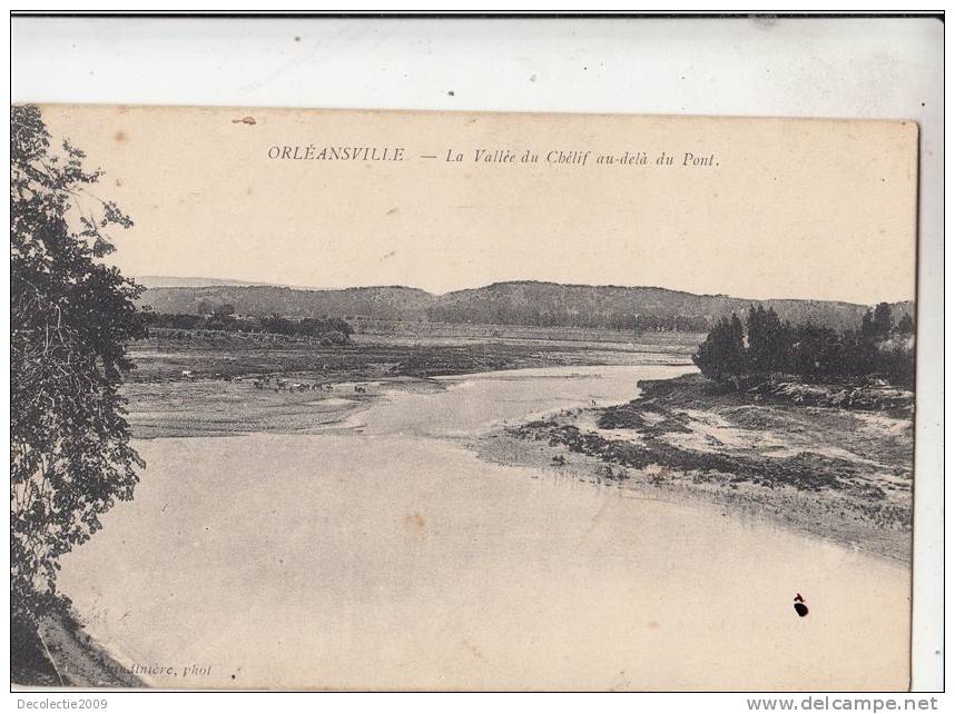 BR42433 Orleansville La Vallee Du Chlif Au Dela Du Pont    2 Scans - Chlef (Orléansville)