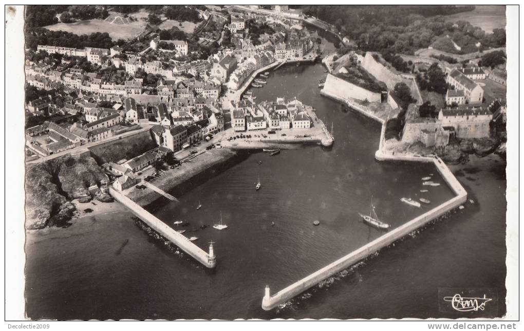 BR39315 Le Palais Belle Ile Vue Aerienne    2 Scans - Palais