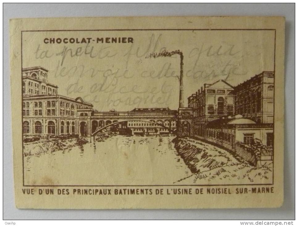 Chromo Image Chocolat MENIER N° 267 VERONE - Le Tombeau De Scaliger - Usine Noisiel Sur Marne Photo Alinari - Menier