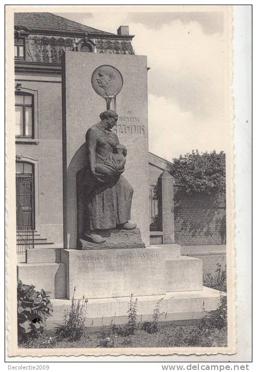 BR42558 Monument Haquin  Quaregnon    2 Scans - Quaregnon