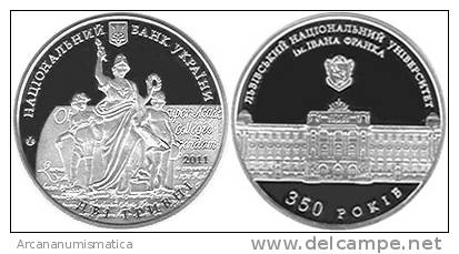 UCRANIA  2  Hryvnia  2.011  2011 "350 Years Ivan Franko National University"    DL-9862 - Oekraïne