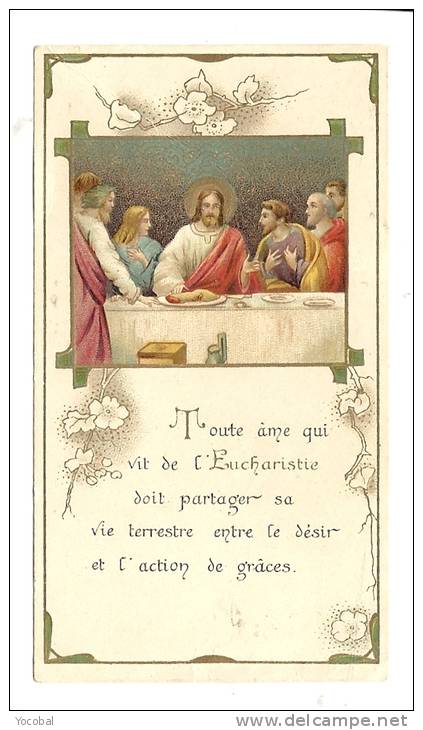 Images Religieuses, Toute âme Qui Vit De L'Eucharistie... - Images Religieuses