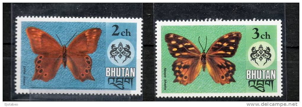 1  BHUTAN-Mariposas, Buterflies - Bhutan