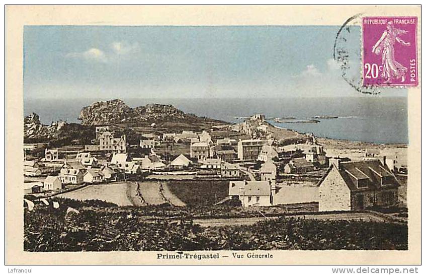 Finistere -ref B732- Primel -tregastel - Vue Generale  -carte Bon Etat - - Primel