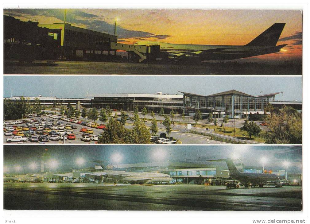 TRANSPORT AERODROME BEOGRAD SERBIA BIG POSTCARD - Aerodrome