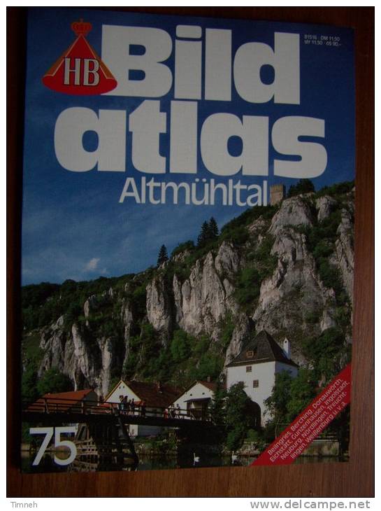 N° 75 BILD ATLAS HB  - ALTMÜHLTAL - Revue Touristique Allemande - Travel & Entertainment