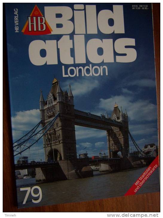 N° 79 BILD ATLAS HB  - LONDON   - Revue Touristique Allemande - Reizen En Ontspanning