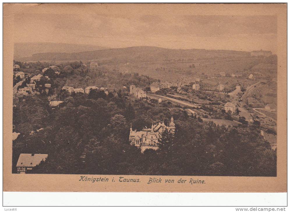 PRIMI 900 - KONIGSTEIN IM TAUNUS / BLICK VON DER - GER00048 - Koenigstein