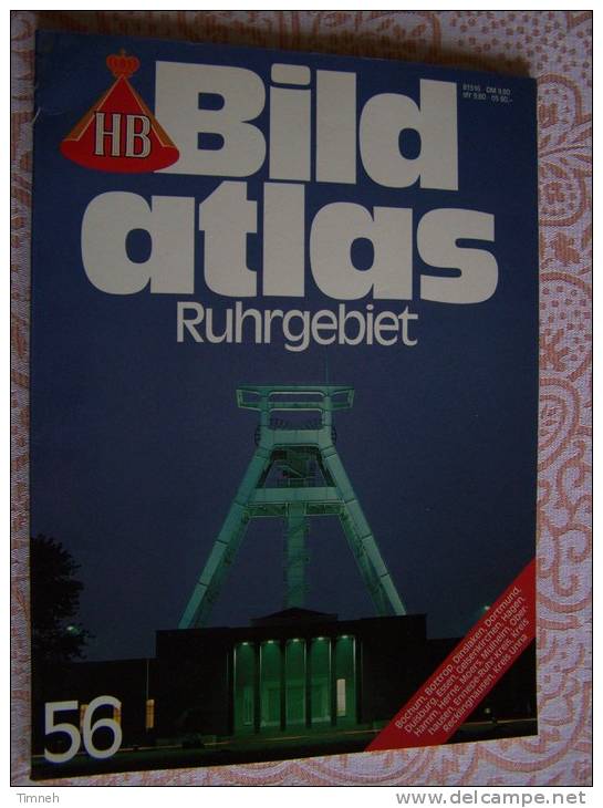 N° 56 BILD ATLAS HB  - RUHRGEBIET - Revue Touristique Allemande - Viaggi & Divertimenti