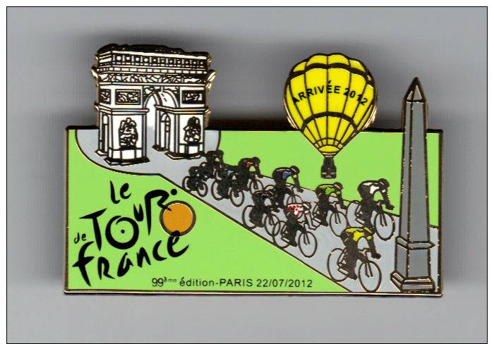 Pin´s Tour De France 2012 - Mongolfière - Cyclisme