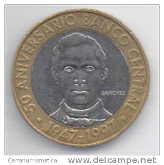 DOMINICANA 5 PESOS 1997 BIMETALLICA - Dominicana