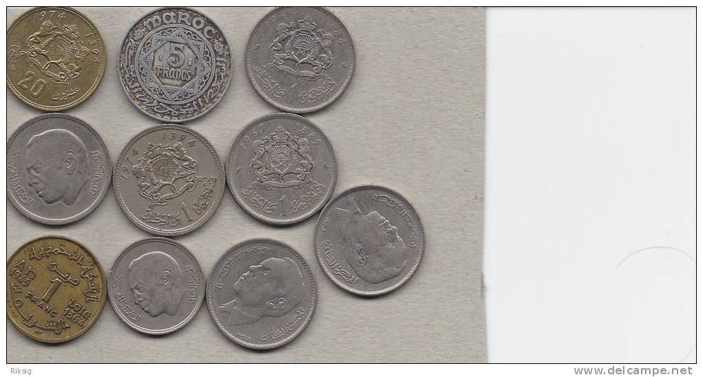 Morocco  10 Coins   M-2 - Marruecos