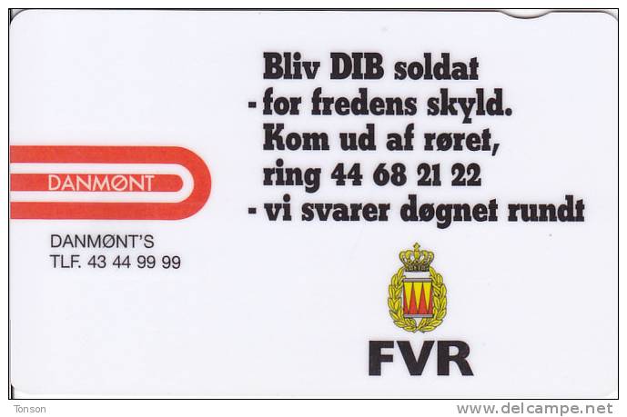 Denmark, DD 109, International Brigade, Army, Only 10000 Issued, 2 Scans. - Danemark