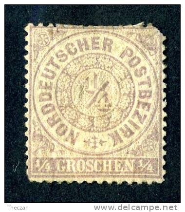 GS-506)  NORTH GERMAN CONF.  1869  Mi.#13a / Sc.#13  Mint* - Ungebraucht