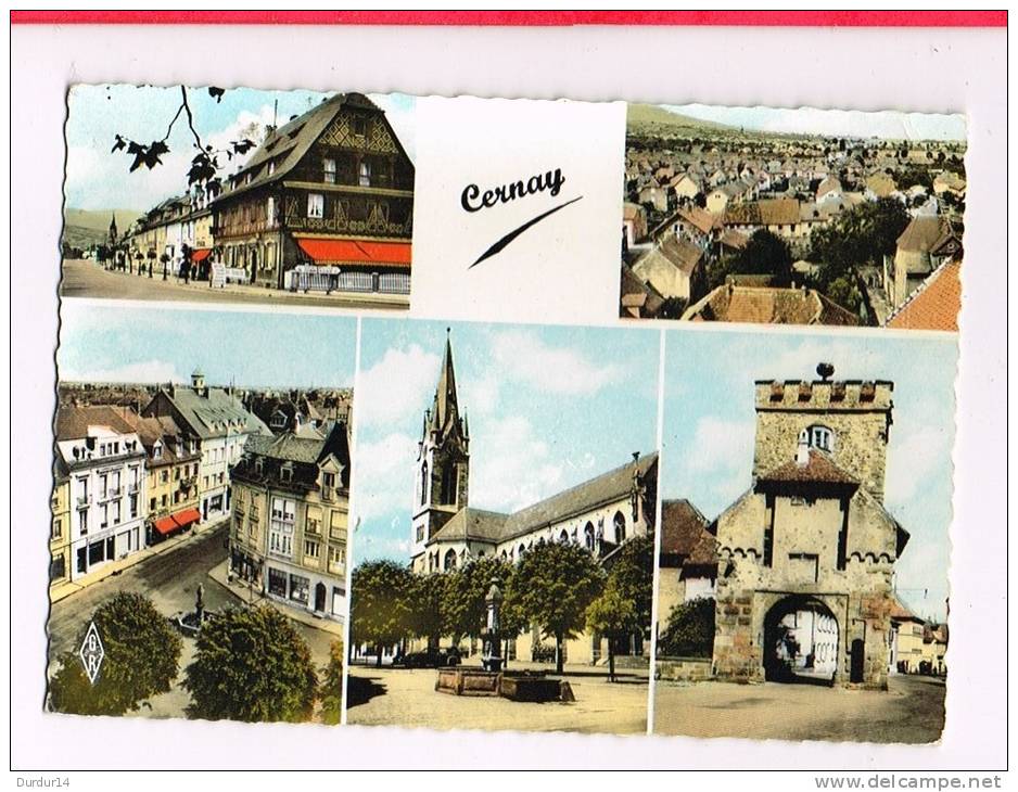 CERNAY (Haut-Rhin  )  Vues... Multi-Vues... - Cernay