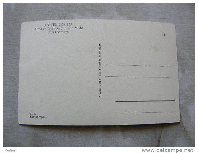 Grosser Inselberg -Thür. Wald  Hotel Gotha    D85179 - Gotha