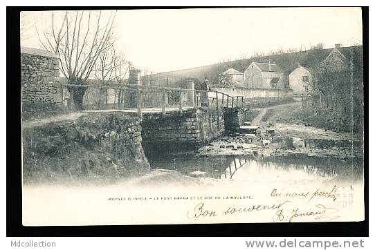 78 BEYNES / Le Pont Barra Et Le Gué De La Mauldre / - Beynes