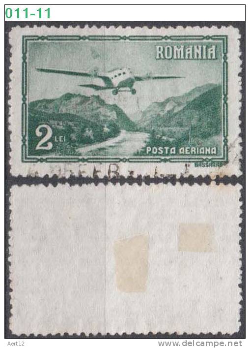 ROMANIA, 1931, Junkers Monoplane, Sc./ Mi.: C17 / 419 - Gebraucht
