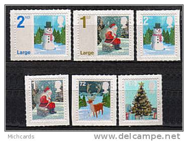 GRANDE BRETAGNE 2006 - Noel (Bonhomme De Neige Pere Noel) Serie Neuve Sans Charniere (Yvert 2811/16) - Neufs