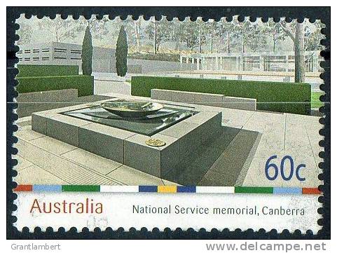 Australia 2010 60c National Service Memorial Used - Usados