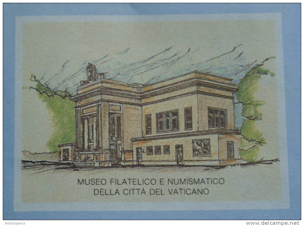 VATICANO 1992- AEROGRAMMA MUSEO FILATELICO E NUMISMATICO VATICAN CITY - MNH**- LOT OF 3 - Postal Stationeries