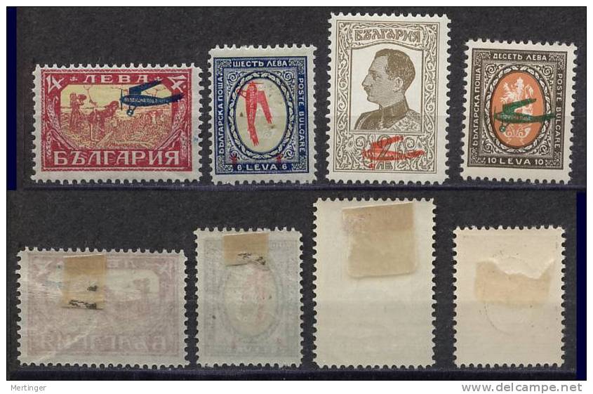 Bulgarien Bulgaria Mi# 206-09 * M€ 50,- Luftpost - Nuovi