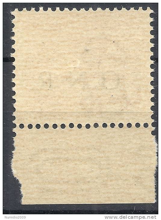 1944 RSI GNR BRESCIA SEGNATASSE 30 CENT MNH ** VARIETà - RSI147-2 - Taxe