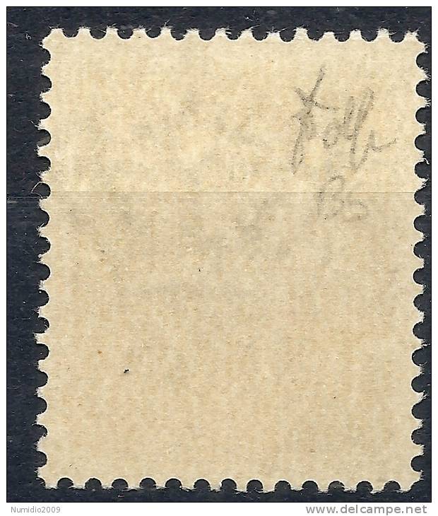 1944 RSI GNR BRESCIA I TIRATURA POSTA AEREA 50 CENT MNH ** VARIETà - RSI135 - Airmail