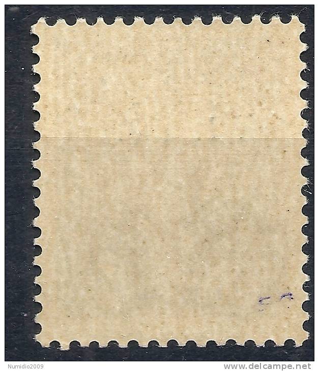 1944 RSI GNR BRESCIA I TIRATURA POSTA AEREA 1 LIRA MNH ** VARIETà - RSI136 - Poste Aérienne