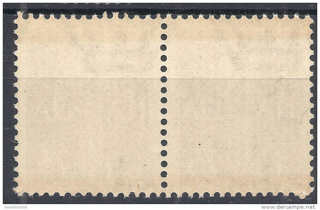 1944 RSI GNR BRESCIA I TIRATURA POSTA AEREA 75 CENT MNH ** VARIETà - RSI137-2 - Luftpost