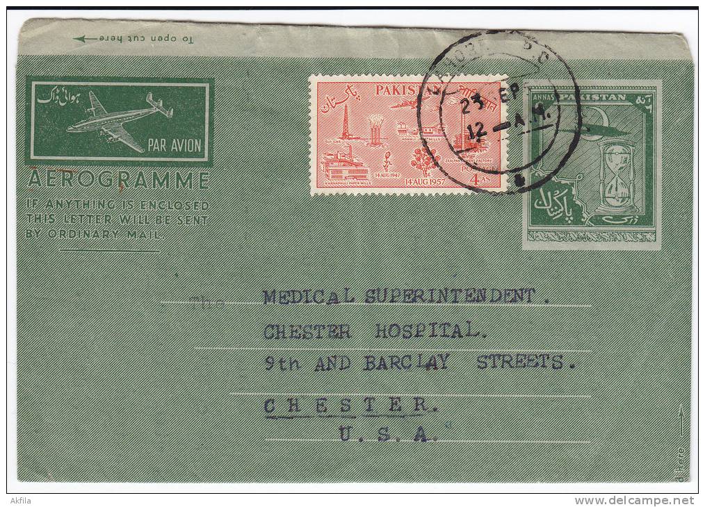 666. Pakistan, Aerogramme, Postal Stationery - Pakistan