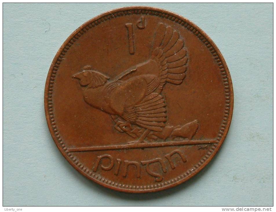 1937 - 1 PENNY / KM 3 ( Uncleaned Coin / For Grade, Please See Photo ) !! - Irlande