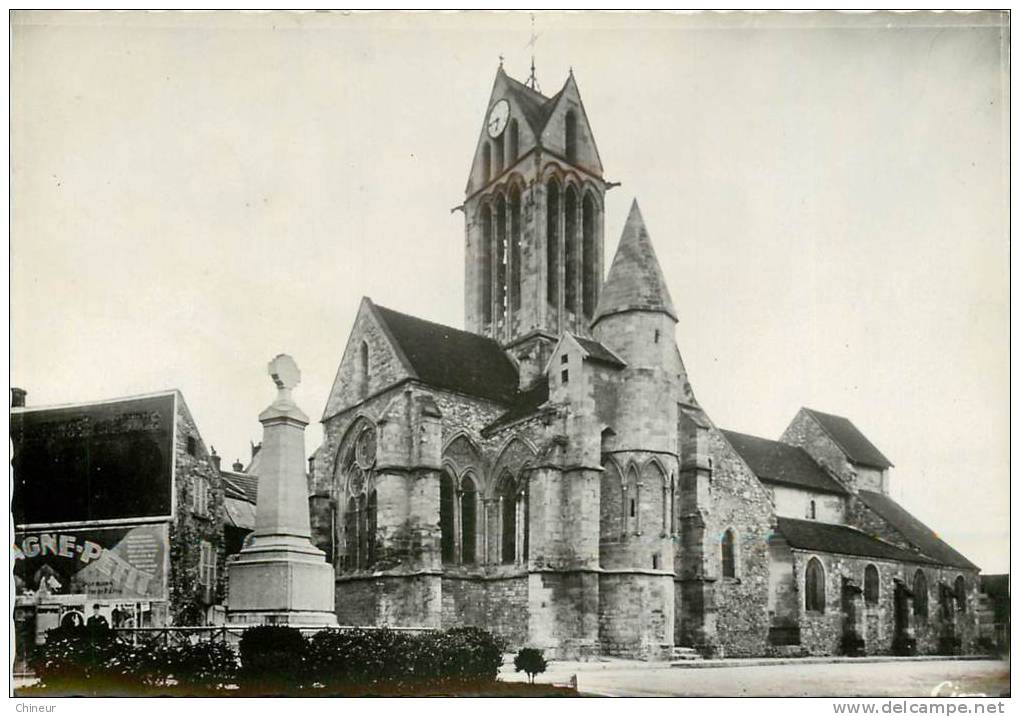 DORMANS EGLISE ET MONUMENT AUX MORTS - Dormans