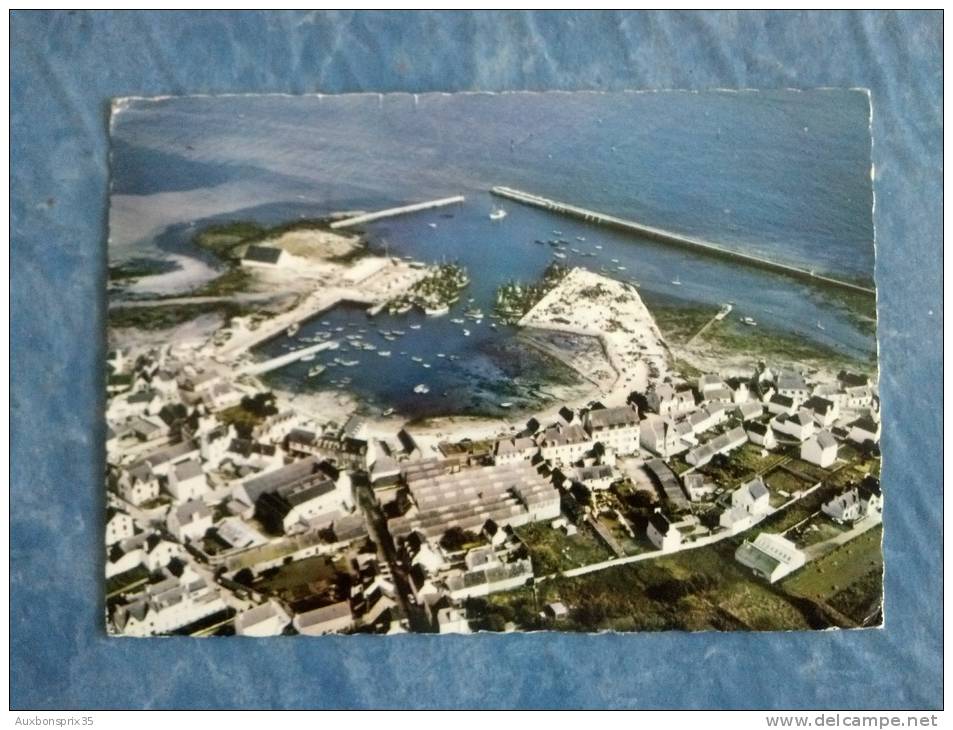 CPSM - CARTE POSTALE - LESCONIL - LE PORT ET SES DIGUES DE PROTECTION - 29 - Lesconil