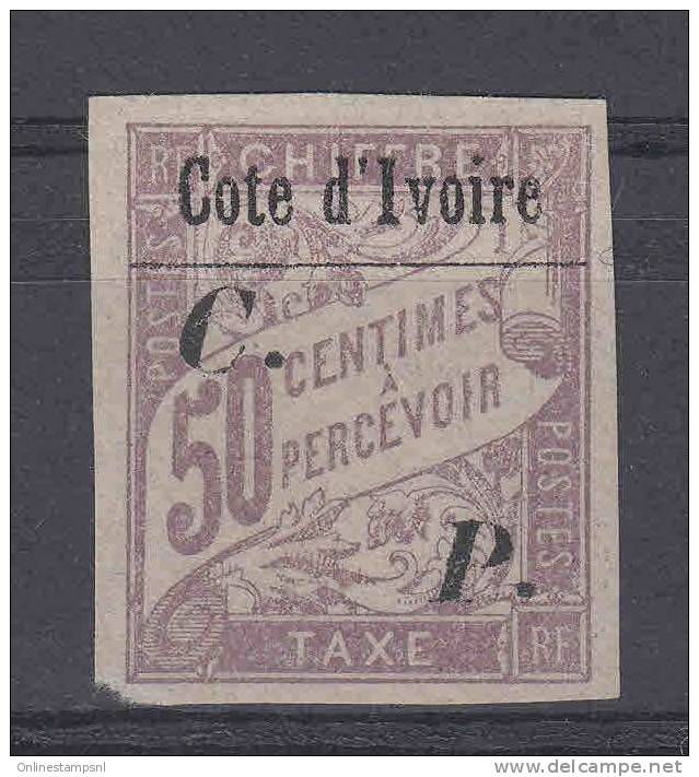 Cote D´Ivoire: Yvert Collis Posteaux 18, MH/*, CV Maury € 110 - Neufs