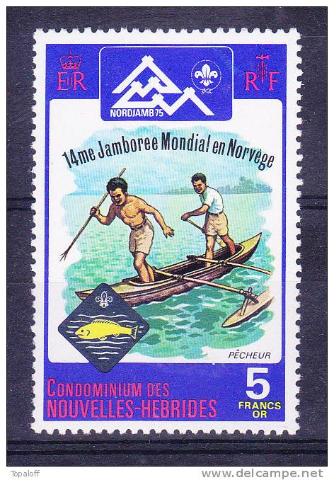 Nouvelles-Hébrides N°413 Neuf Sans Charniere - Unused Stamps