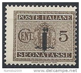 1944 RSI SEGNATASSE 5 CENT MNH ** - RSI114-2 - Impuestos