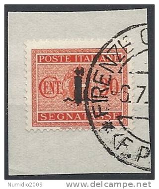 1944 RSI USATO SEGNATASSE 30 CENT - RSI116 - Impuestos