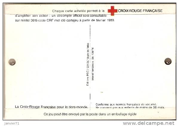 Carte Jeu De La Croix Rouge - Red Cross