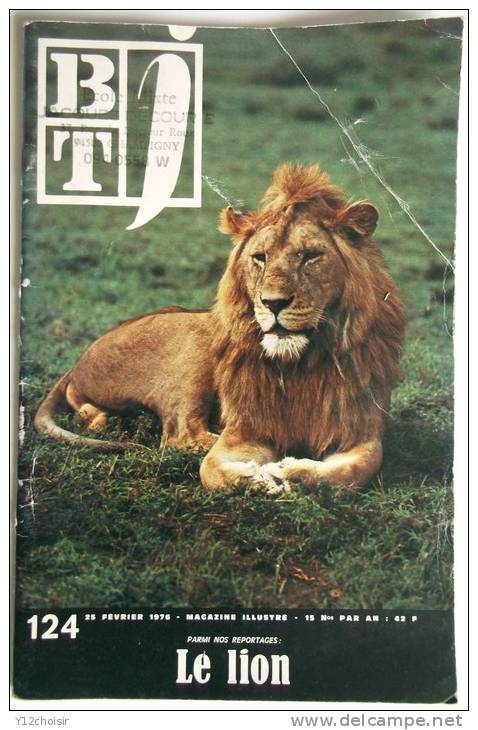 BIBLIOTHEQUE DE TRAVAIL LE LION  1976  N° 124 - Animaux