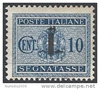 1944 RSI SEGNATASSE 10 CENT MH * - RSI120-3 - Postage Due