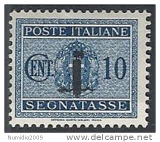 1944 RSI SEGNATASSE 10 CENT MH * - RSI121-2 - Taxe