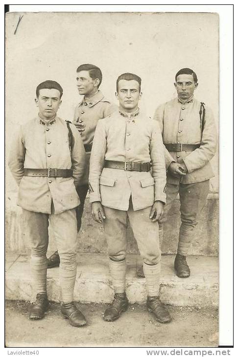 12 - AVEYRON - LARZAC - Le Camp - Carte Photo De Militaires - Altri & Non Classificati