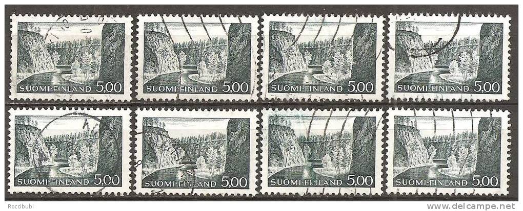 FINNLAND - MI.NR. 588 O 8x - Used Stamps