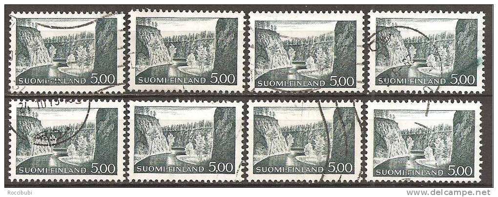 FINNLAND - MI.NR. 588 O 8x - Used Stamps