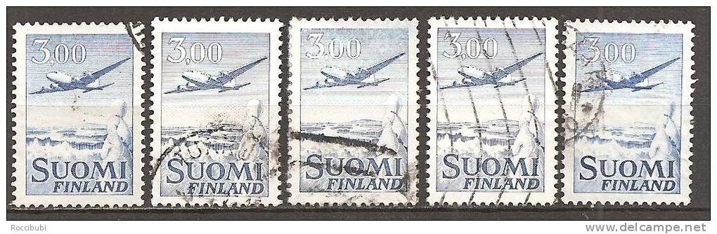 FINNLAND - MI.NR. 579 O 5x - Used Stamps