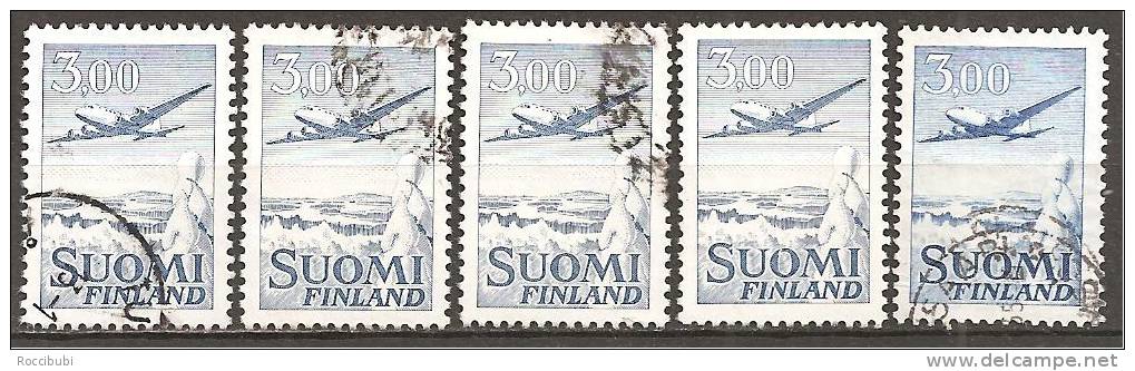 FINNLAND - MI.NR. 579 O 5x - Used Stamps