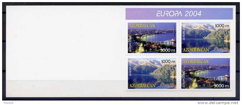 Aserbaidschan / Azerbaijan / Azerbaidjan 2004 MH/booklet EUROPA ** - 2004
